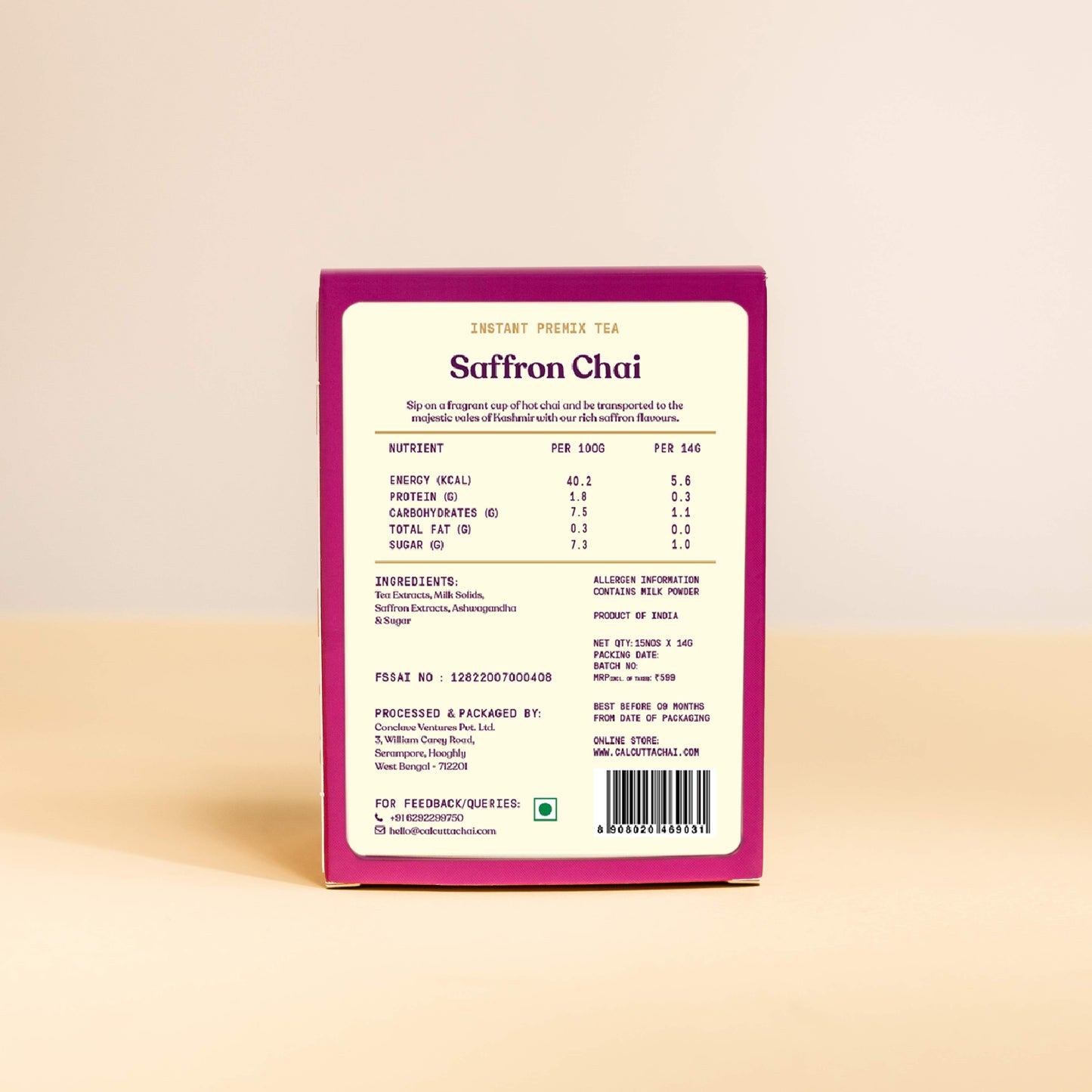Saffron Chai