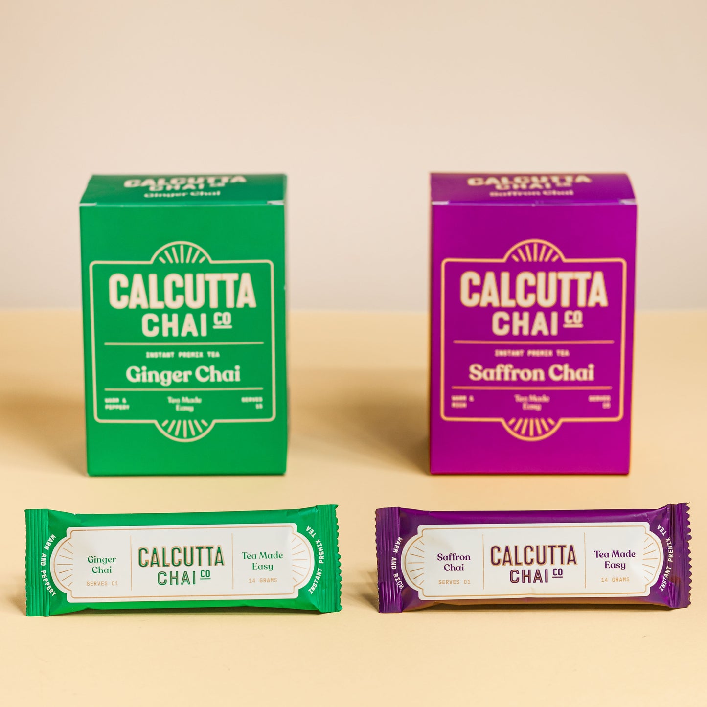 Ginger Chai & Saffron Chai
