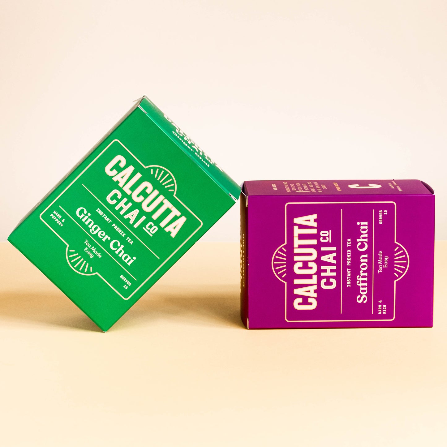 Ginger Chai & Saffron Chai