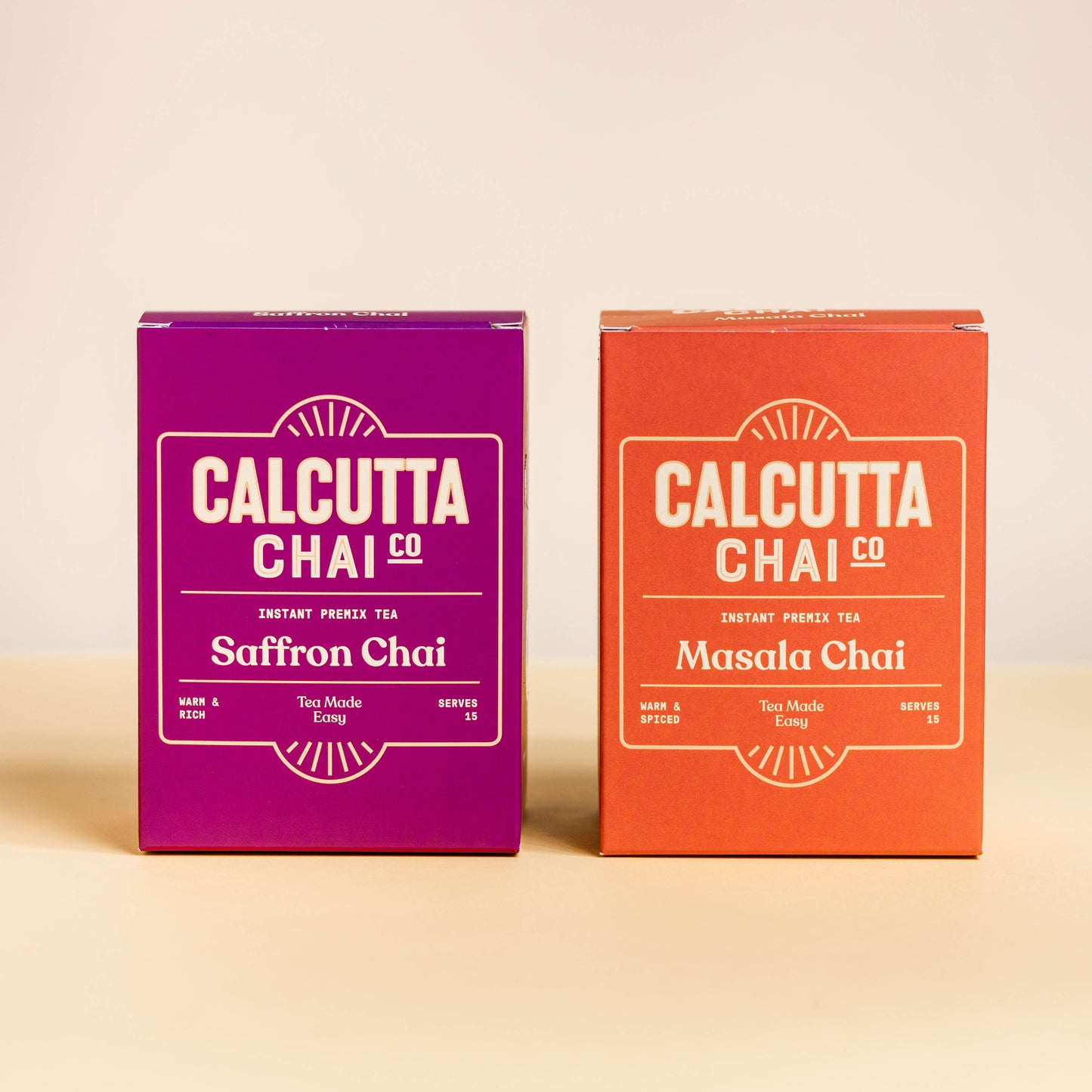 Masala Chai & Saffron Chai