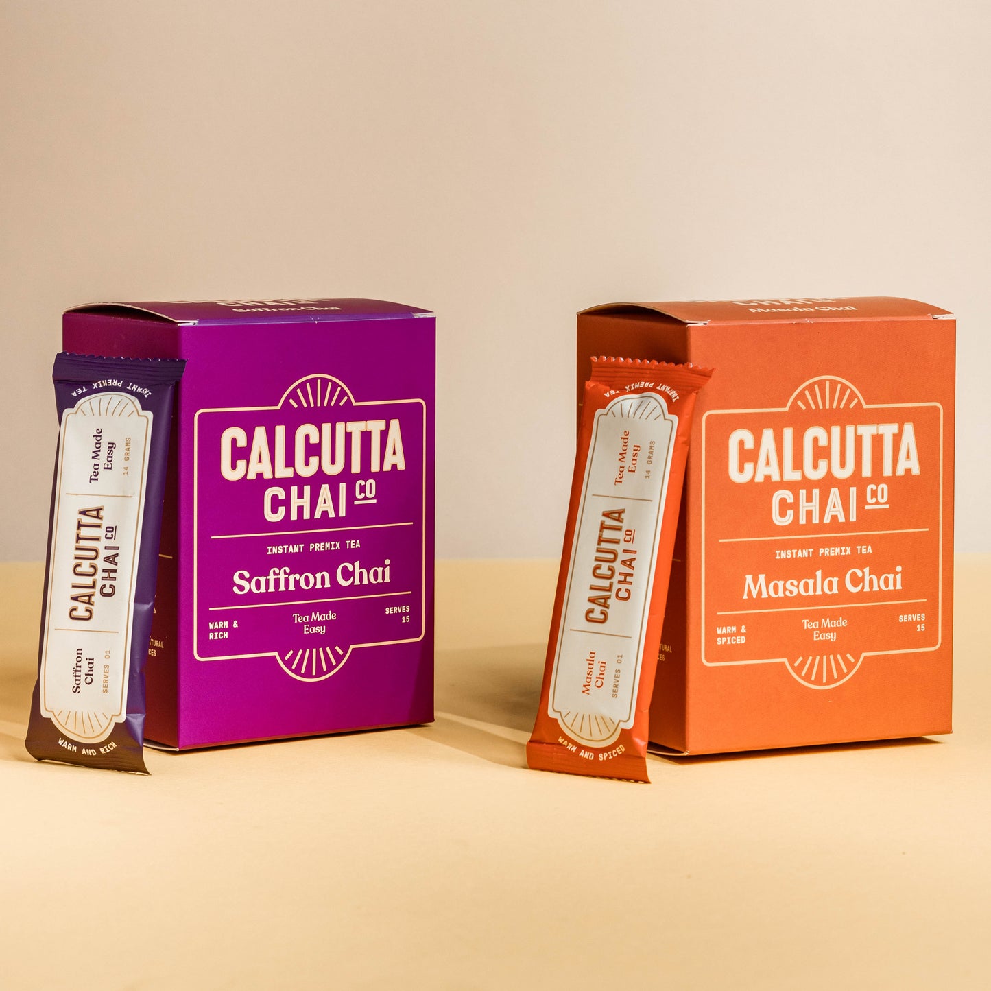 Masala Chai & Saffron Chai