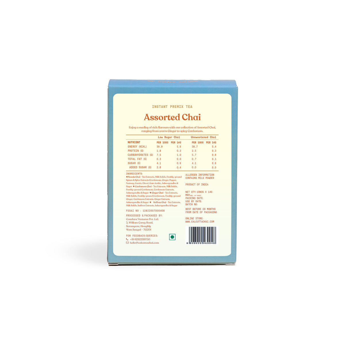 Assorted Chai Box – Calcutta Chai Co